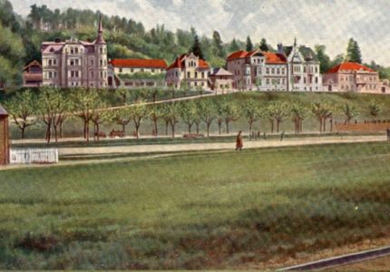 Parcul Central și dealul actualei cetați a Brașovului